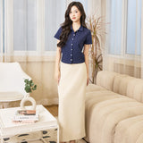 Chân váy công sở dáng suông tôn eo | Lodenrock Netty Dress