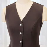 Áo vest ghile cổ V form ôm sang trọng | Fitted waistcoat