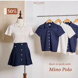 Áo polo mini basic tôn dáng | Mini Polo